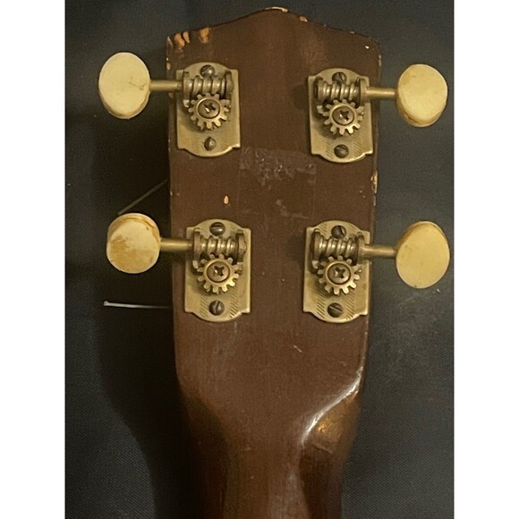 Vintage 1950s Weiss Del Canto Baritone Ukulele Model‎ B.U. 150 Mahogany - Picture 11 of 12
